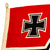 Original German WWII 100cm x 170cm Battle Flag by Lorenz Summa Söhne - Reichskriegsflagge Original Items