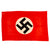 Original German WWII NSDAP National Socialist Party Political Flag - 31" x 47" Original Items