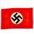 Original German WWII NSDAP National Socialist Party Political Flag - 31" x 47" Original Items