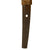 Original Edo Period Japanese Wakizashi Short Sword in Resting Scabbard with Crossguard - Handmade Blade Original Items