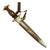 Original German Early WWII SA Dagger by by Julius Bodenstein Steinbach Kr. M. with Belt Hangers Original Items