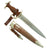 Original German Early WWII SA Dagger by by Julius Bodenstein Steinbach Kr. M. with Belt Hangers Original Items
