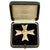 Original German WWII Silver War Merit Cross KvK 1st Class in Case by Deschler & Sohn - Kriegsverdienstkreuz Original Items