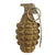Original U.S. WWII MkII M21 Inert Practice Pineapple Fragmentation Hand Grenade Original Items