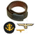 Original German WWII Kriegsmarine Coastal Artillery EM/NCO Steel Belt Buckle by Josef Feix & Söhne and Insignia Lot - 4 Items Original Items