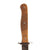 Original German WWI Trench Fighting Knife by ERN with Ribbed Grips and Scabbard Original Items