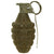 Original U.S. WWII MkII Inert Practice Pineapple Fragmentation Hand Grenade Original Items