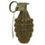Original U.S. WWII MkII Inert Practice Pineapple Fragmentation Hand Grenade Original Items
