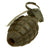 Original U.S. WWII MkII Inert Practice Pineapple Fragmentation Hand Grenade Original Items