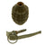 Original U.S. WWII MkII Inert Practice Pineapple Fragmentation Hand Grenade Original Items