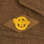 Original U.S. WWII 84th Infantry Division Ike Jacket with German-Made Railsplitter Tab with Photo of Veteran Wearing the Ike Jacket Original Items