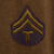 Original U.S. WWII 84th Infantry Division Ike Jacket with German-Made Railsplitter Tab with Photo of Veteran Wearing the Ike Jacket Original Items