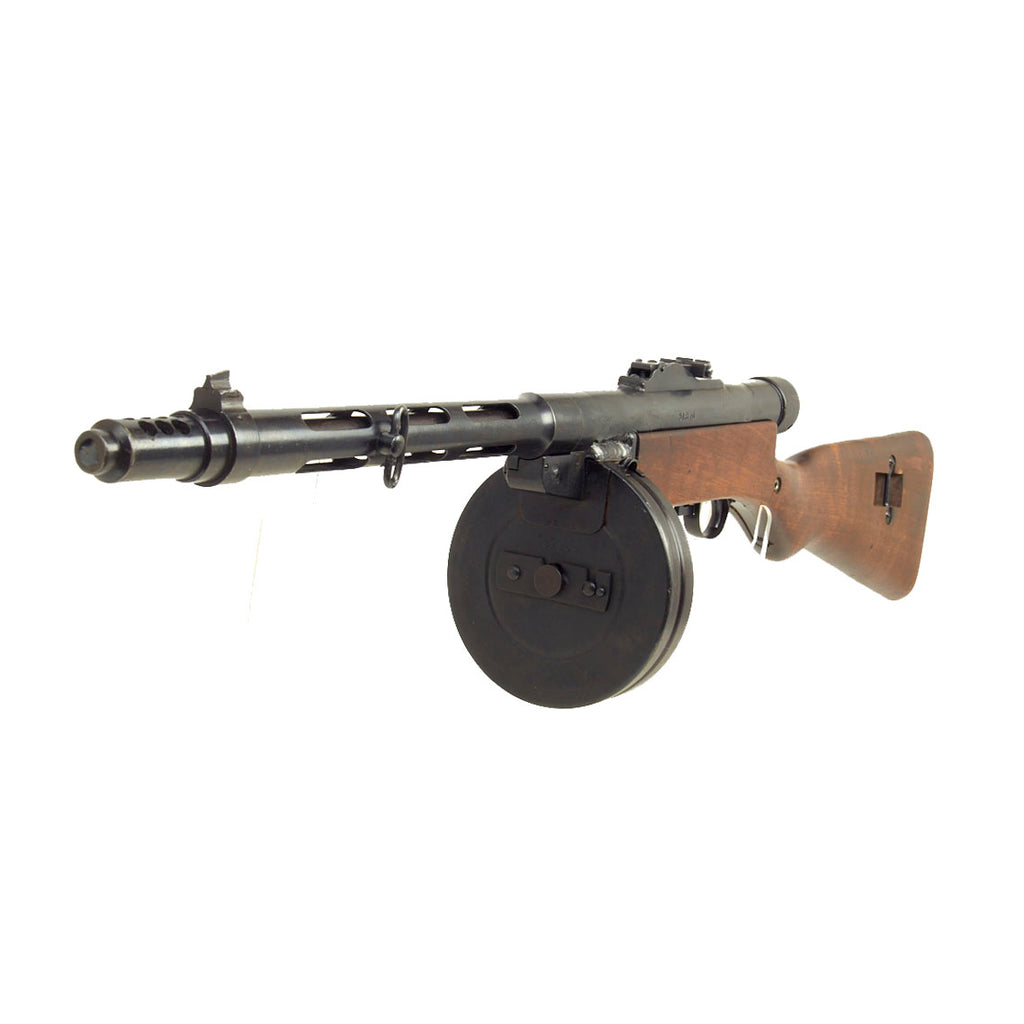 Original Finnish WWII Suomi KP/-31 M31 9mm Display SMG with Drum Magazine - Serial 51849 Original Items