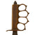 Original U.S. WWI/WWII Model 1918 Mark 1 Trench Knife “Paratrooper” Modified with M8 Scabbard Original Items