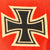Original German WWII USGI Signed 100cm x 170cm National Battle Flag by N.V.P.F. v Vlissingen & Co. - Reichskriegsflagge Original Items