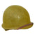 Original U.S. WWII Korean War / Early Vietnam War M1 McCord Front Seam Helmet with 101st Airborne Division Mine Safety Appliance Paratrooper Liner Original Items