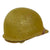 Original U.S. WWII Korean War / Early Vietnam War M1 McCord Front Seam Helmet with 101st Airborne Division Mine Safety Appliance Paratrooper Liner Original Items