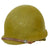 Original U.S. WWII Korean War / Early Vietnam War M1 McCord Front Seam Helmet with 101st Airborne Division Mine Safety Appliance Paratrooper Liner Original Items
