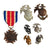 Original U.S. WWII US Marine Corps Large 3rd Battalion, 22nd Marines, 5th Amphibious Corps Grouping For Sergeant Eugene C. Harrington, Wounded During Battle of Eniwetok Original Items