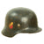 Original German WWII 1939 dated Luftwaffe M35 Double Decal Steel Helmet with 56cm Liner - marked SE64 Original Items