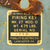 Original U.S. WWII Pacific Theatre US Navy and Marine Corps MK.27 Firing Key 10 Cap Blasting Machine With Key by Fidelity Electric Co Original Items
