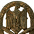 Original German WWII Silver Grade General Assault Badge - Dish Back Version Original Items