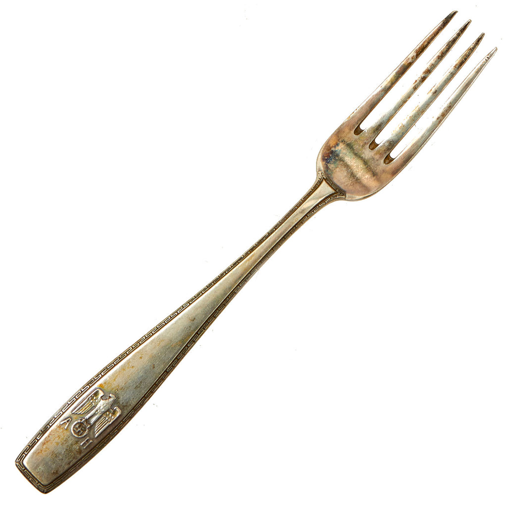 Original German WWII AH Formal Pattern .800 Silver Luncheon Fork Original Items