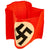 Original German WWII NSDAP Party Machine Embroidered Insignia Armband With RZM Tag Original Items