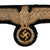 Original German WWII Early War Bullion Embroidered Panzer Officer Breast Eagle Insignia Original Items