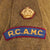 Original Canada WWII Royal Canadian Army Medical Corps Battle Dress Jacket and Visor Cap Belonging To Major Jack MacDonald Original Items