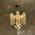 Original German WWII Army Heer M40 Single Decal Steel Helmet with Service Wear & Dirt - stamped SE64 Original Items
