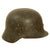 Original German WWII Army Heer M40 Single Decal Steel Helmet with Service Wear & Dirt - stamped SE64 Original Items