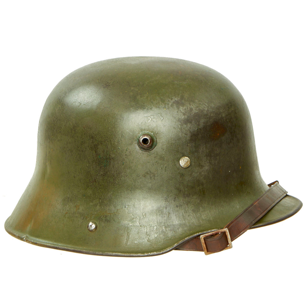 Original Imperial German WWI M16 Stahlhelm Helmet with Liner Original Items