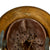 Original German WWII Possible Afrikakorps Camouflage M35 Helmet Shell with Post War Liner & Chinstrap - Stamped ET64 Original Items