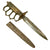 Original U.S. WWI Model 1918 Mark I Trench Knife by L. F. & C. with French Made Steel Scabbard Original Items
