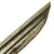 Original U.S. WWII Named Custom Fighting Knife Knife Made From Krag Rifle Bayonet With Canvas Sheath - First Sergeant Joseph Schiliro Original Items
