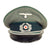 Original German WWII Army Heer Jäger Officer Schirmmütze Visor Cap by J.A. Hierteis Söhne Original Items
