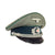 Original German WWII Army Heer Jäger Officer Schirmmütze Visor Cap by J.A. Hierteis Söhne Original Items