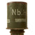 Original German WWII Nb-Hgr 39 Inert Smoke Stick Grenade by Richard Rinker - Dated 1940 Original Items