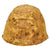 Original U.S. WWII Service Worn 1942 Fixed Bale M1 Helmet with 2nd Pattern USMC HBT Camouflage Cover and Named Westinghouse Liner Original Items