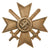 Original German WWII War Merit Cross KvK 1st Class in Silver by Julius Bauer Söhne Original Items