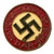 Original German WWII NSDAP Party Late War Painted Membership Badge by Fritz Mannheim G.m.b.H. - RZM M9/312 Original Items