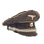 Original German WWII SS Allgemeine Officer Schirmmütze Visor Cap Original Items