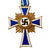 Original Unissued German WWII Bronze 3rd Class (4 to 5 Children) Mother’s Cross with Ribbon in Original Tissue Wrapping Original Items
