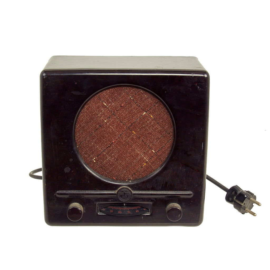 Original German WWII 1938 Kleinempfänger DKE 38 Radio by Zerdik of Austria Original Items