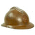 Original Belgian WWII Model 1926 Adrian Infantry Helmet with Lion Badge & Liner Original Items