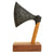 Original 10th - 11th Century Dane Viking Battle Axe Head With Display Stand - Excavated in Kyiv, Ukraine Original Items