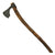 Original 9th - 10th Century Viking Bearded Battle Axe Head Excavated in Ukraine with New Handle Original Items