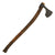 Original 9th - 10th Century Viking Bearded Battle Axe Head Excavated in Ukraine with New Handle Original Items