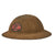 Original U.S. WWI 30th Infantry Division British Made MkI Doughboy Helmet With Textured Paint - VFV Post 262 Original Items
